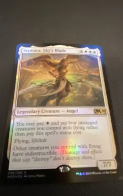 Sephara, Sky's Blade Core Set 2020 Foil; MTG - Image 1