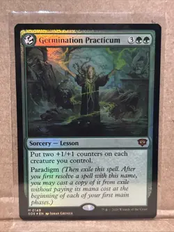 MTG Germination Practicum (Foil) Secrets of Strixhaven SOS Magic The Gathering - Image 1