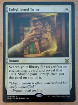 MTG - Enlightened Tutor - EMA (NM+) - Image 1