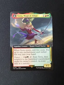2025 MTG Final Fantasy Terra, Magical Adept Extended Art #511 - Image 1