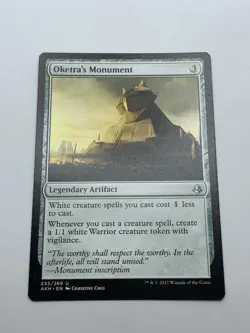 Oketra's Monument - Amonkhet - MTG - UNC - Magic the Gathering - Image 2