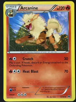 Arcanine 13/99 Pokemon Next Destinies Regular LP Pokemon TCG - Image 1