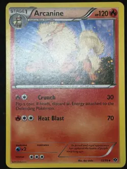 Arcanine 13/99 Pokemon Next Destinies Regular LP Pokemon TCG - Image 2