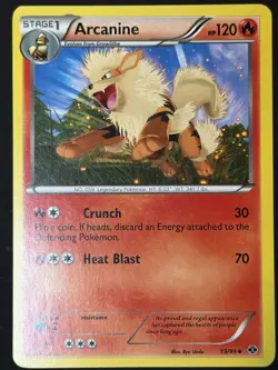 Arcanine 13/99 Pokemon Next Destinies Regular LP Pokemon TCG - Image 3