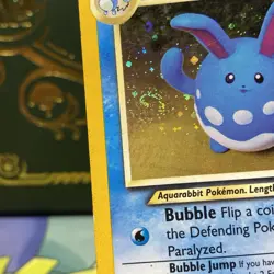 Light Azumarill Holo-Rare - 13/105 Neo Destiny - Pokemon TCG - LP SWIRL - Image 2