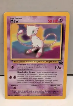 The Pokemon Company Mew 08/53 Wotc Promo Regular English Basic 50 HP - Image 1