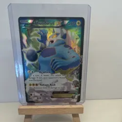 Pokemon TCG Thundurus EX Ultra Rare Full Art Holo Roaring Skies 98/108 170HP - Image 1