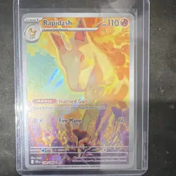 The Pokemon Company Rapidash 189/182 Destined Rivals Illustration Rare Holo Eng… - Image 1