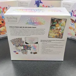 Pokemon Scarlet & Violet Prismatic Evolutions ETB (Factory Sealed) - Image 3
