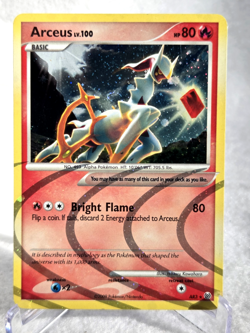 Pokemon Arceus LV 100 HP HOLO 80 2009 AR 3 ULTRA RARE - Image 3