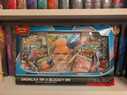 Pokemon TCG Snorlax ex & Blissey ex Special Collection Box New Sealed - Image 1