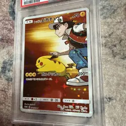 2018 POKEMON JAPANESE SM PROMO #270 RED'S PIKACHU PSA 10 - Image 4