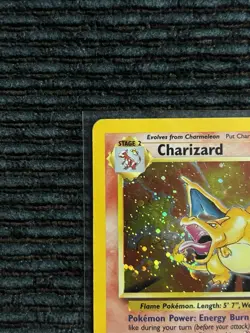 Pokemon TCG Charizard 4/130 Base Set 2 Holo Rare 120 HP - Image 3