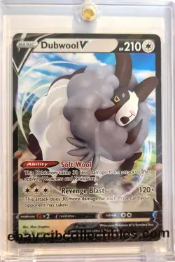 Pokemon DUBWOOL V SWSH049 Holo Rare Sword & Shield Promos - Near Mint 🍒 - Image 1