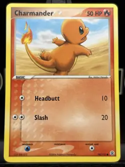 Pokemon Charmander EX Firered & Leafgreen 58/112 Regular NM - Image 3