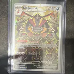 Pokemon Kingambit 220/198 SV01 Scarlet & Violet Rare Holo English 170 HP - Image 1