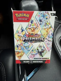 Pokemon TCG Scarlet & Violet Prismatic Evolutions Booster Bundle SEALED - Image 1