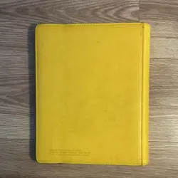 Ultra PRO Pikachu Yellow Binder for Pokemon TCG (hardcover faux leather) - Image 2