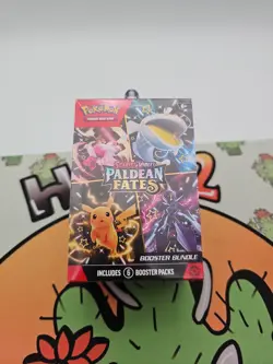 Pokemon Scarlet & Violet Paldean Fates Booster Bundle 6 Packs sealed New - Image 1