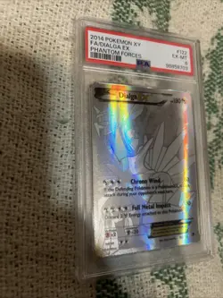 Pokemon Dialga EX 122/119 PSA 6 EX-MT XY Phantom Forces Secret Rare FA 2014 - Image 3