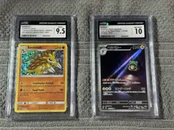 2023 Pokemon CGC Graded. Ruler Of The Black Flame 112-108, Holo Japanese. - Image 1