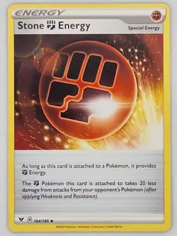 Stone Fighting Energy 164/185 Pokemon - Sword & Shield Vivid Voltage MP - Image 1