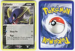 Carvanha 56/107 Common Deoxys Pokemon Lightly Played - Image 1