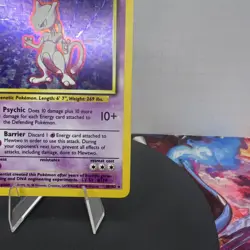 Pokemon TCG Mewtwo 10/102 1999 Base Set Holo Unlimited Rare LP/MP Condition - Image 4