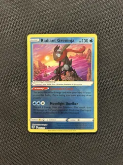 Pokemon TCG Radiant Greninja 046/189! NM Condition! See Description! - Image 1