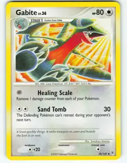 Gabite - 59/147 Supreme Victors - Pokemon TCG - 2009 - Image 1