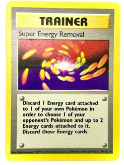 Super Energy Removal 79/102 Rare Base Set Unlimited Pokemon Lightly Played - Image 1