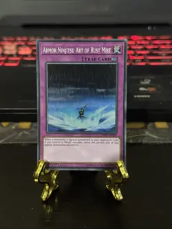 SHVA-EN030 Armor Ninjitsu Art of Rust Mist | 1st Edition Super Rare | YuGiOh TCG - Image 1