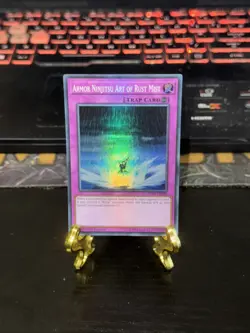 SHVA-EN030 Armor Ninjitsu Art of Rust Mist | 1st Edition Super Rare | YuGiOh TCG - Image 2