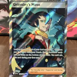 Pokemon Grimsley's Move Full Art Trainer Phantasmal Flames 120/94 - Image 1