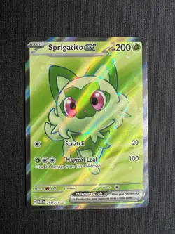 Sprigatito ex 251/217 UR | Pokemon Ascended Heroes | NM Holo - Image 1