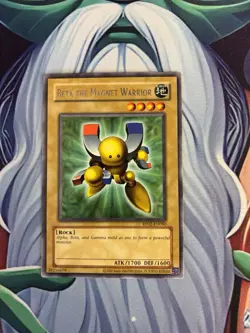 Yugioh/ Beta The Magnet Warrior/ Rare/ RP02 (2020)/ Unlimited/ Mint - Image 1