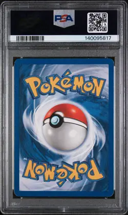 Dark Weezing Holo #14 2000 Pokemon Team Rocket PSA 5 - Image 2