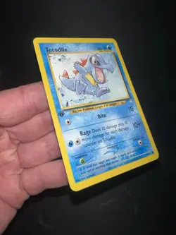Pokemon TCG TOTODILE RARE 1st Edition 80/111! Neo Genesis NM - Image 3