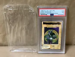 PSA Graded 7 Near Mint -1998 BANDAI- YU-GI-OH! Dark Magician #14 Trading Card - Image 1