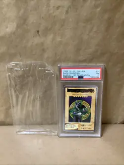 PSA Graded 7 Near Mint -1998 BANDAI- YU-GI-OH! Dark Magician #14 Trading Card - Image 4
