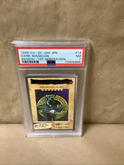 PSA Graded 7 Near Mint -1998 BANDAI- YU-GI-OH! Dark Magician #14 Trading Card - Image 5