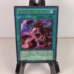 Yugioh Inferno Fire Blast SOD-EN042 - 1st Ed. ULTRA RARE - Never Played NM/M - Image 2