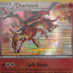 Pokemon Charizard 19/113 Legendary Treasures Holo Rare Stage 2 2013 160 HP Card - Image 2