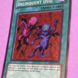 Yugioh Delinquent Duo DB1-EN024 - Holo Foil - Super Rare - Never Played - NM/M - Image 5