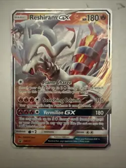 Reshiram GX SM137 Holo Card Sun & Moon Promo - Image 1