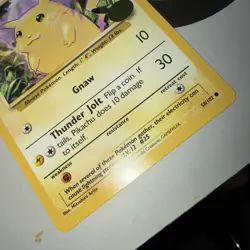 Jumbo Pokemon Card Pikachu 58/102 NOT FOR PLAY USE Promo Giant Big Oversize - Image 2