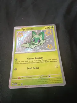 Sprigatito 076 Sv: Scarlet & Violet Promo Cards Holo - Image 1