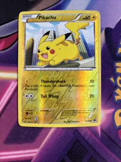 Pikachu 39/99 Reverse Holo Raw Pokemon Next Destinies Card HP - Image 1