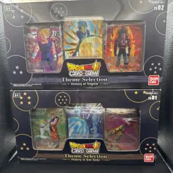 Dragon Ball Super Card Game Theme Selection History Of Vegeta & Son Goku Bundle - Image 1