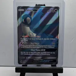Pokemon Latios GX Full Art Ultra Rare Holo 223/236 SM Unified Minds 170 HP Card - Image 1